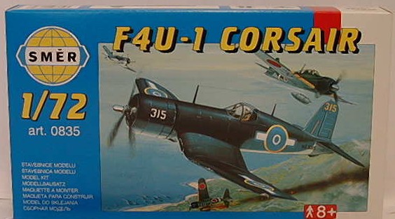 Obrázok Model F4U-1 Corsair 14,1x17,3cm v krabici 25x14,5x4,5cm