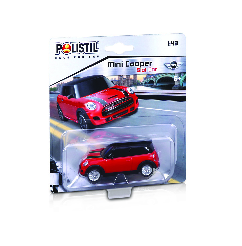 Obrázok Polistil Mini Cooper Slot car 1:43 Red