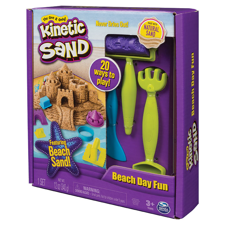 Obrázok SPIN MASTER - Kinetic Sand Plážová Hracia Súprava S Náradím