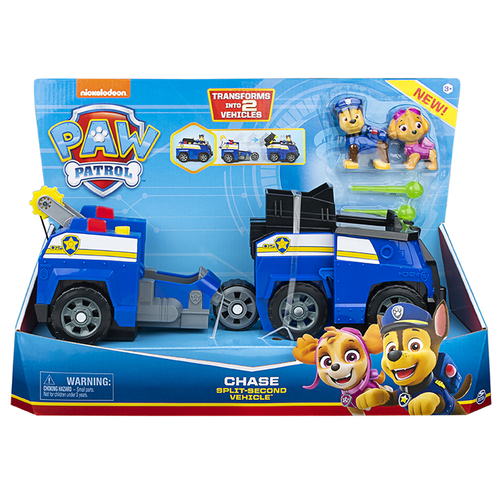 Obrázok SPIN - Paw Patrol Dve Záchranné Vozidlá V Jednom