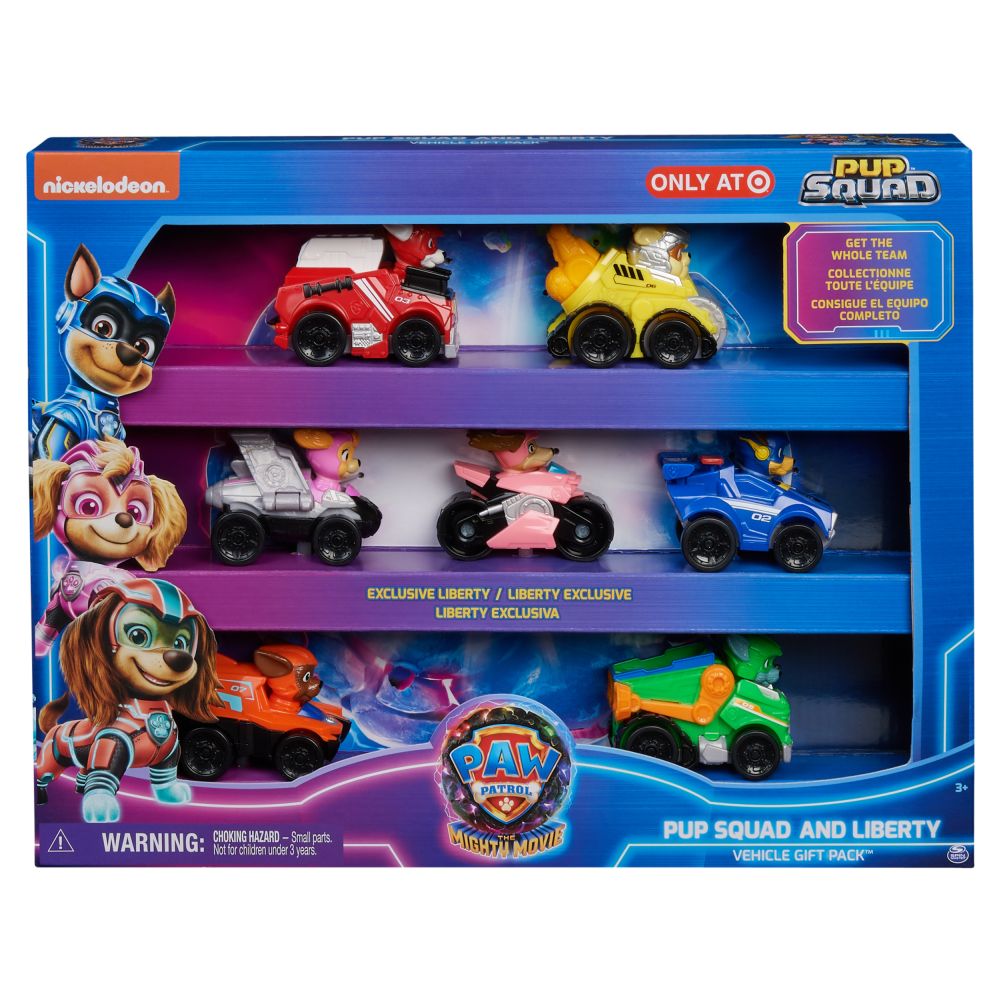 PAW PATROL FILM 2 MULTIBALENIE MINI AUTÍČOK 7ks