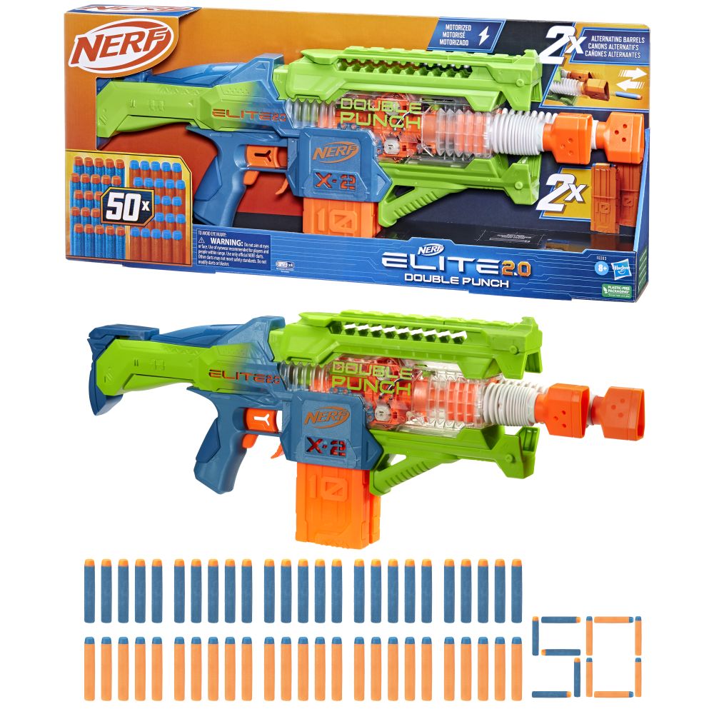 NERF ELITE 2.0 DOUBLE PUNCH