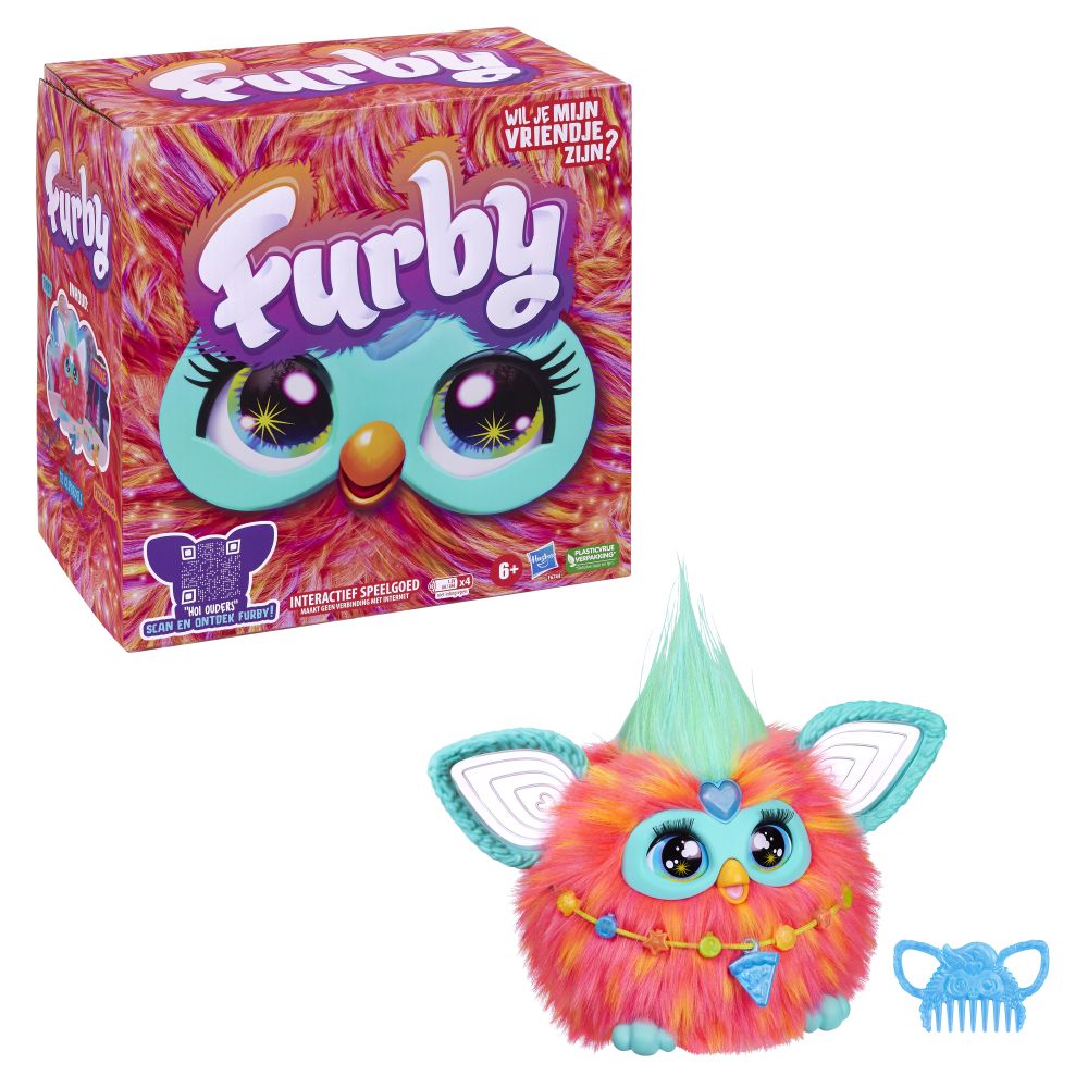 FURBY V KORÁLOVEJ FARBE