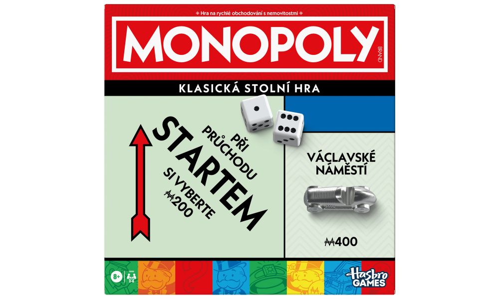HASBRO - MONOPOLY Classic CZ verzia