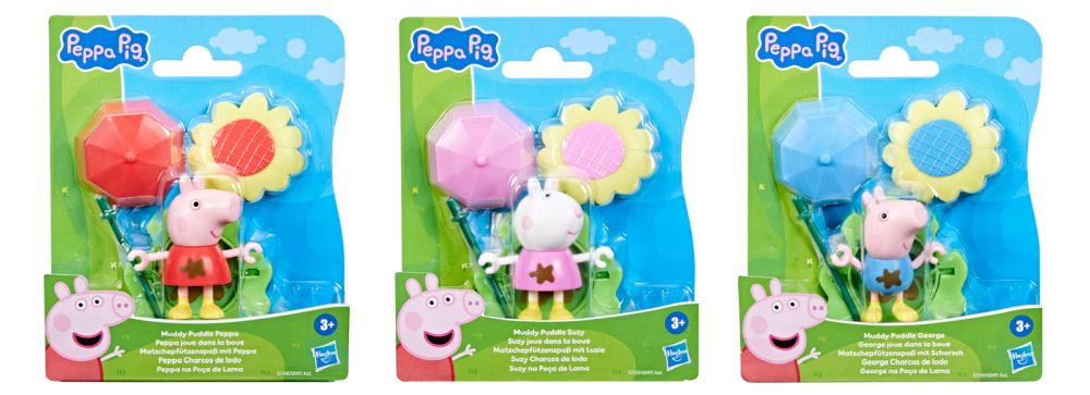 HASBRO - Prasiatko Peppa Pig zábava v kaluži a blate, figúrka assort