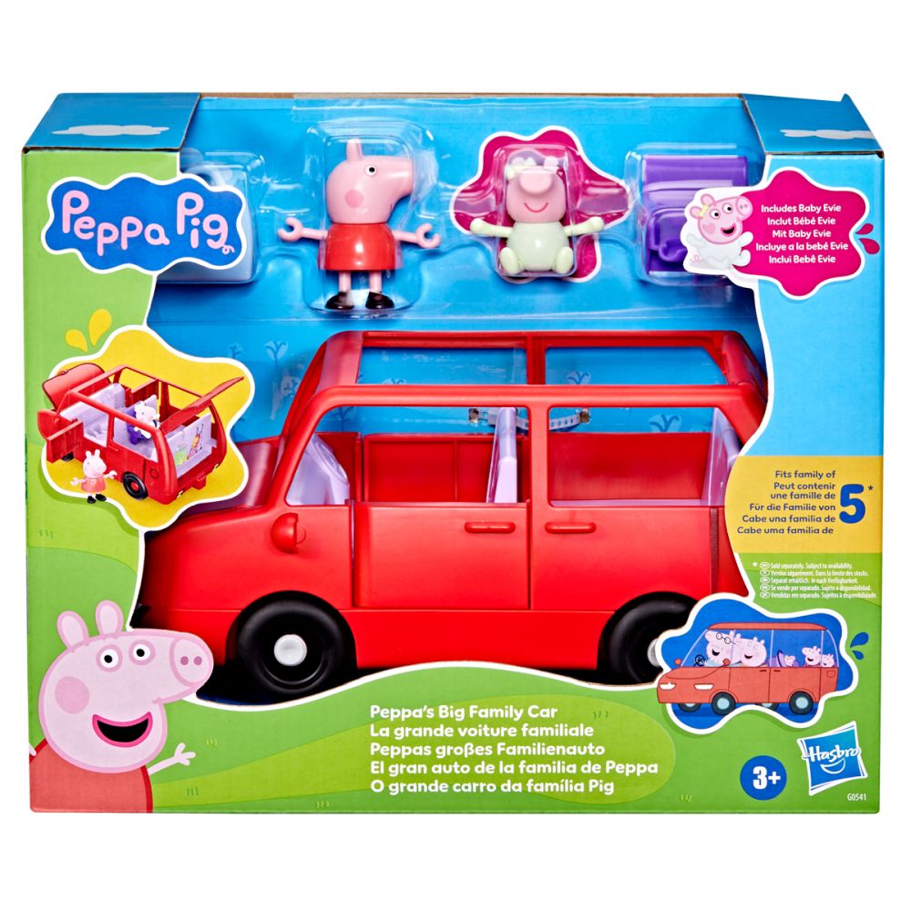 HASBRO - Prasiatko Peppa Pig veľké rodinné auto