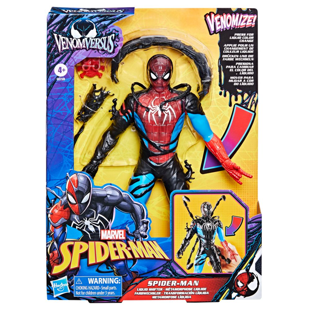 HASBRO - Spider-Man VENOMVERSUS LIQUID SHIFTER figúrka 27 cm