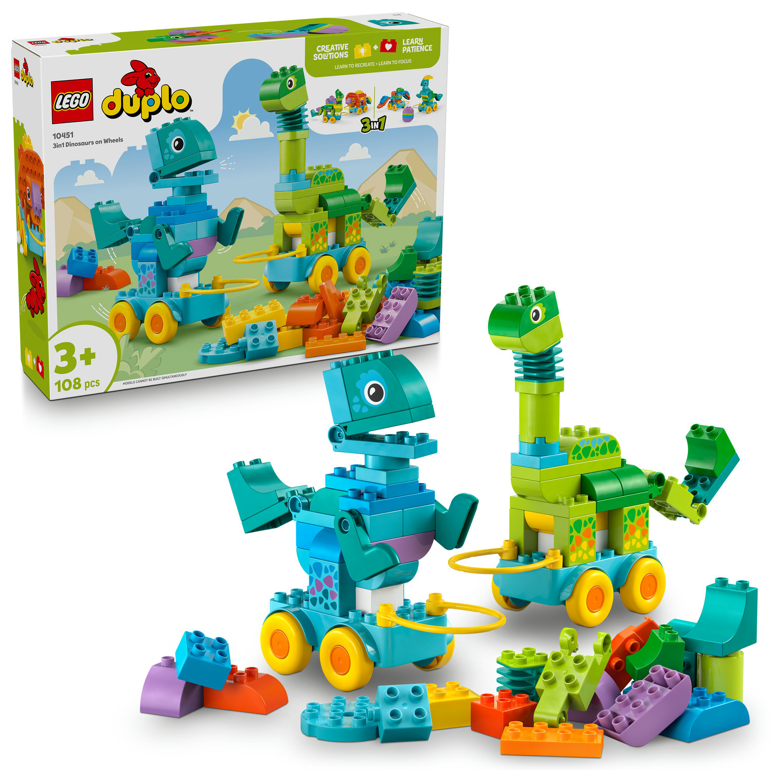 3 v 1: Dinosaury na kolieskach