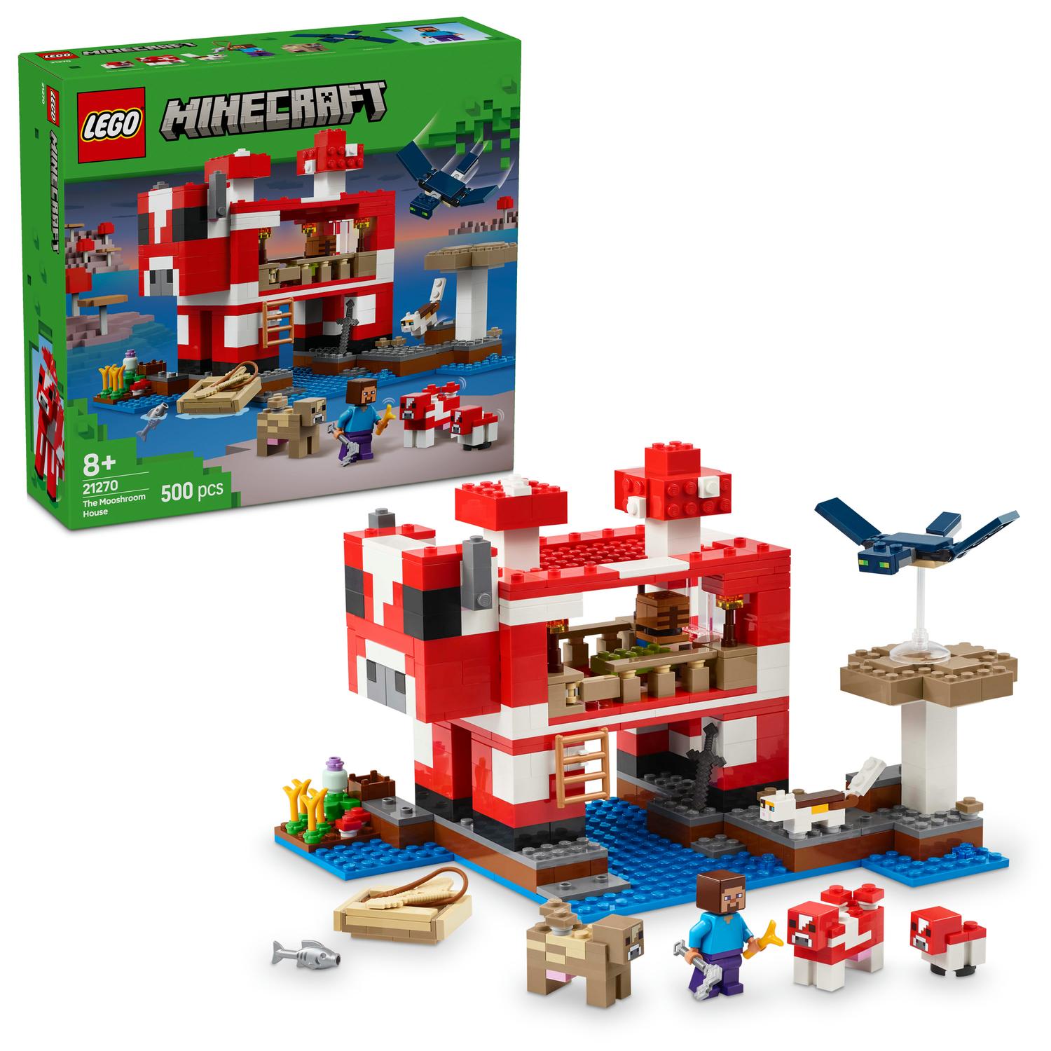 LEGO® Minecraft® Dom kravotrávok