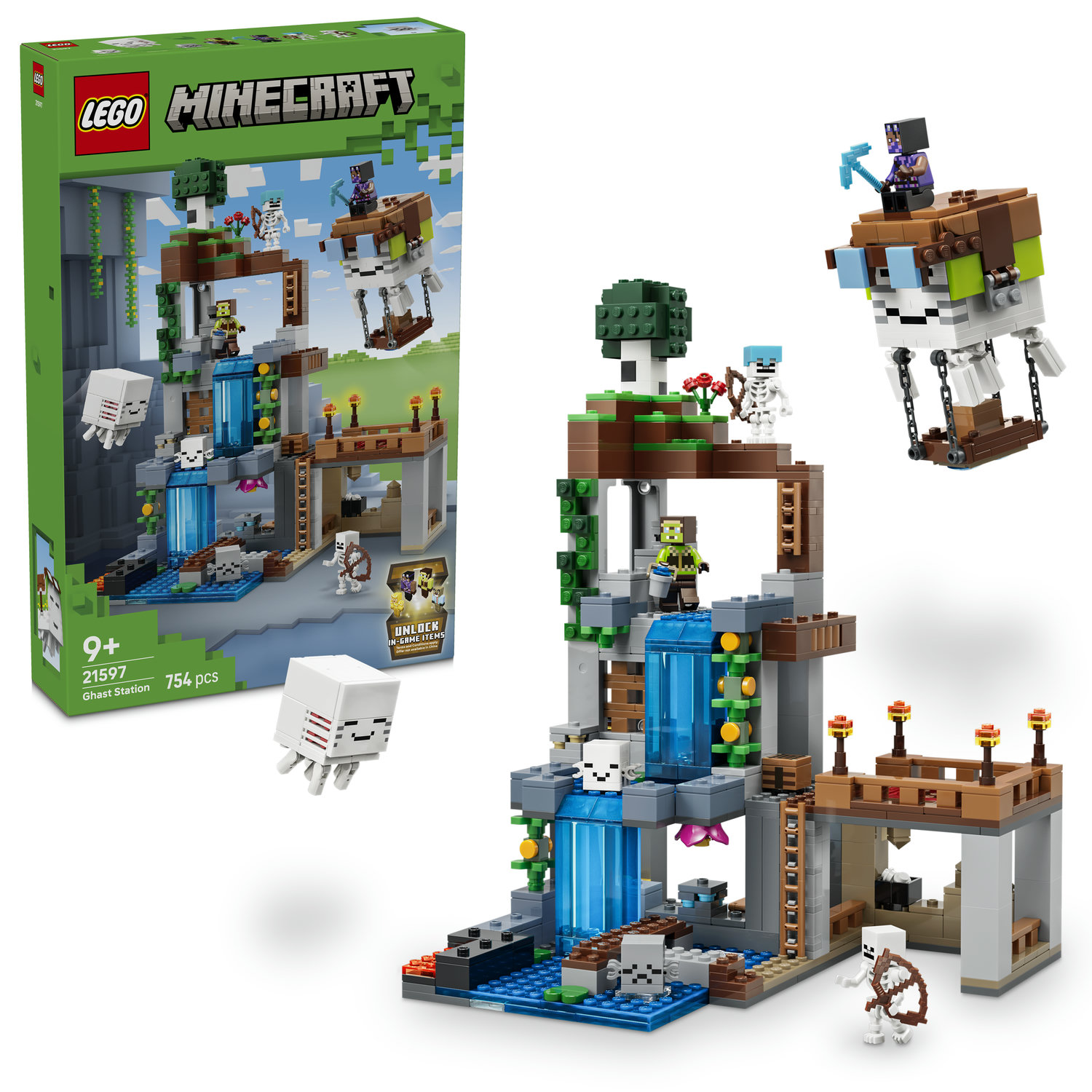 LEGO® Minecraft® Základňa Ghasta