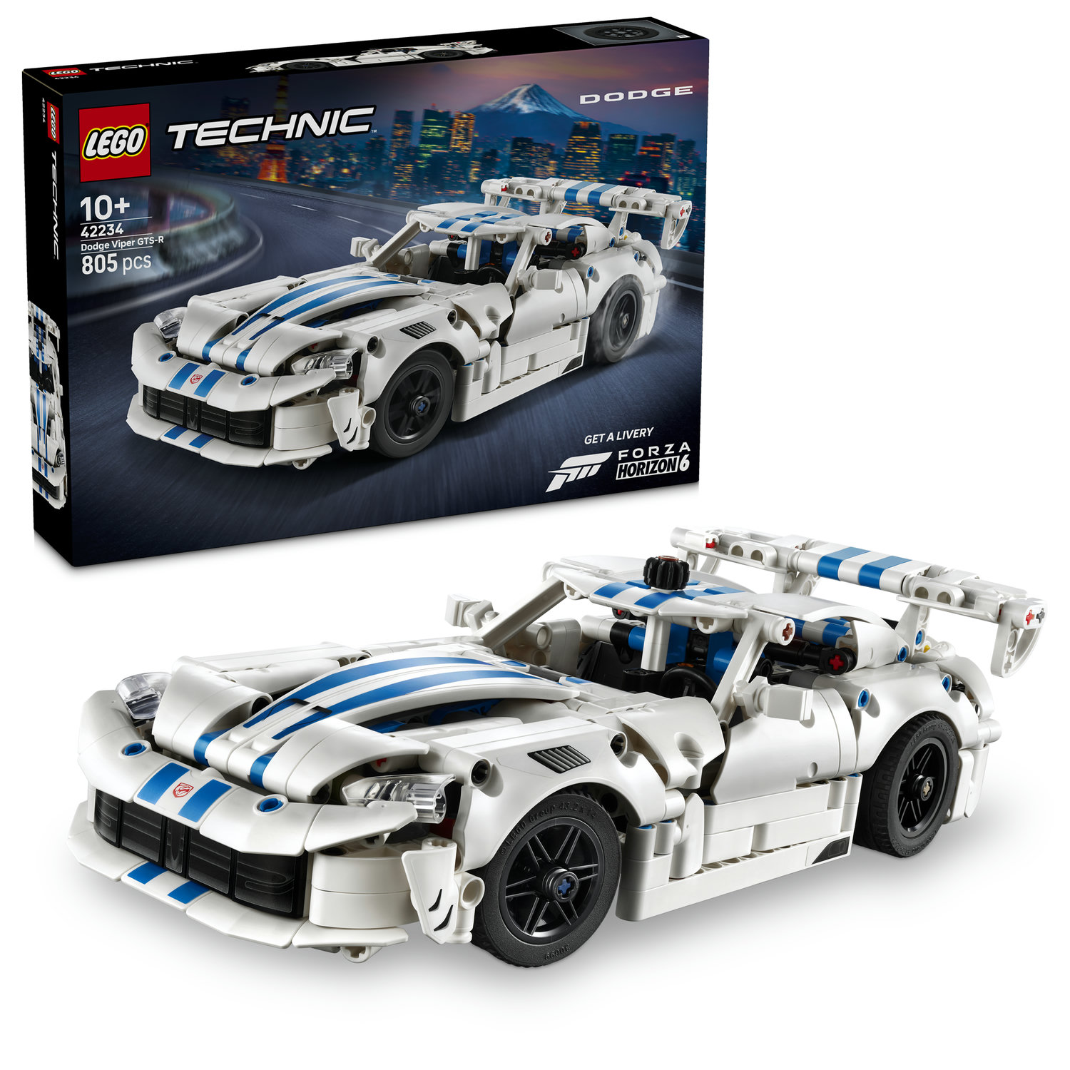 LEGO® Technic Športové auto Dodge Viper GTS-R