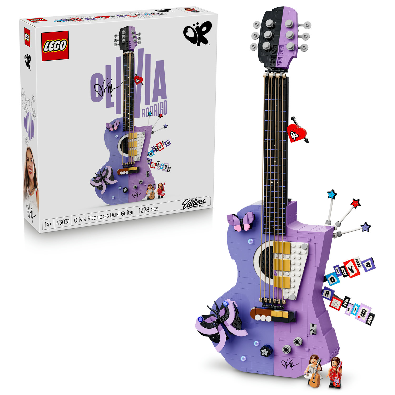 Dvojitá gitara Olivie Rodrigo