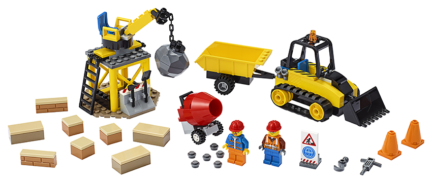 Obrázok LEGO City Great Vehicles 60252 Buldozér na stavenisku (5702016617863)