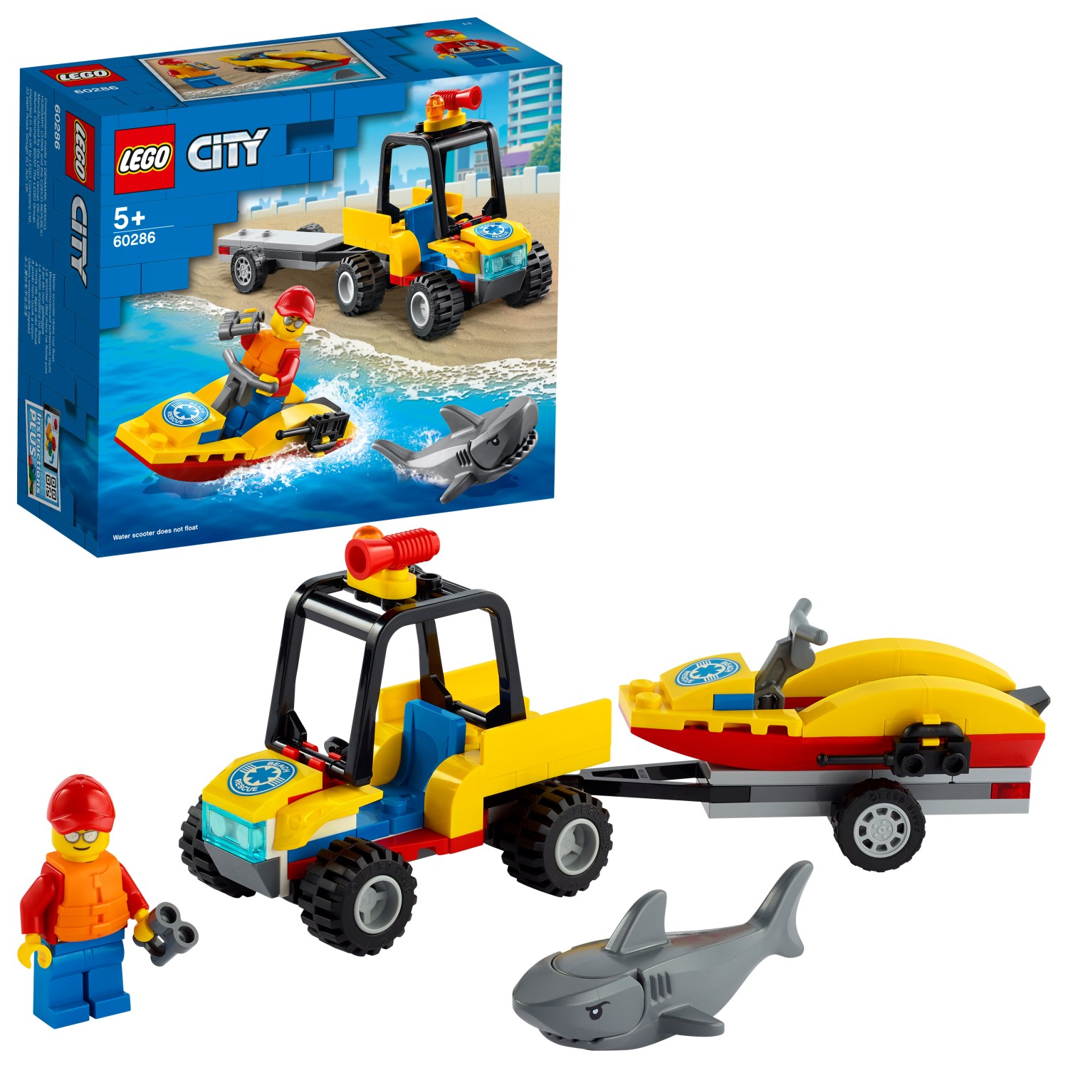 Obrázok LEGO® City 60286 Záchranná plážová štvorkolka