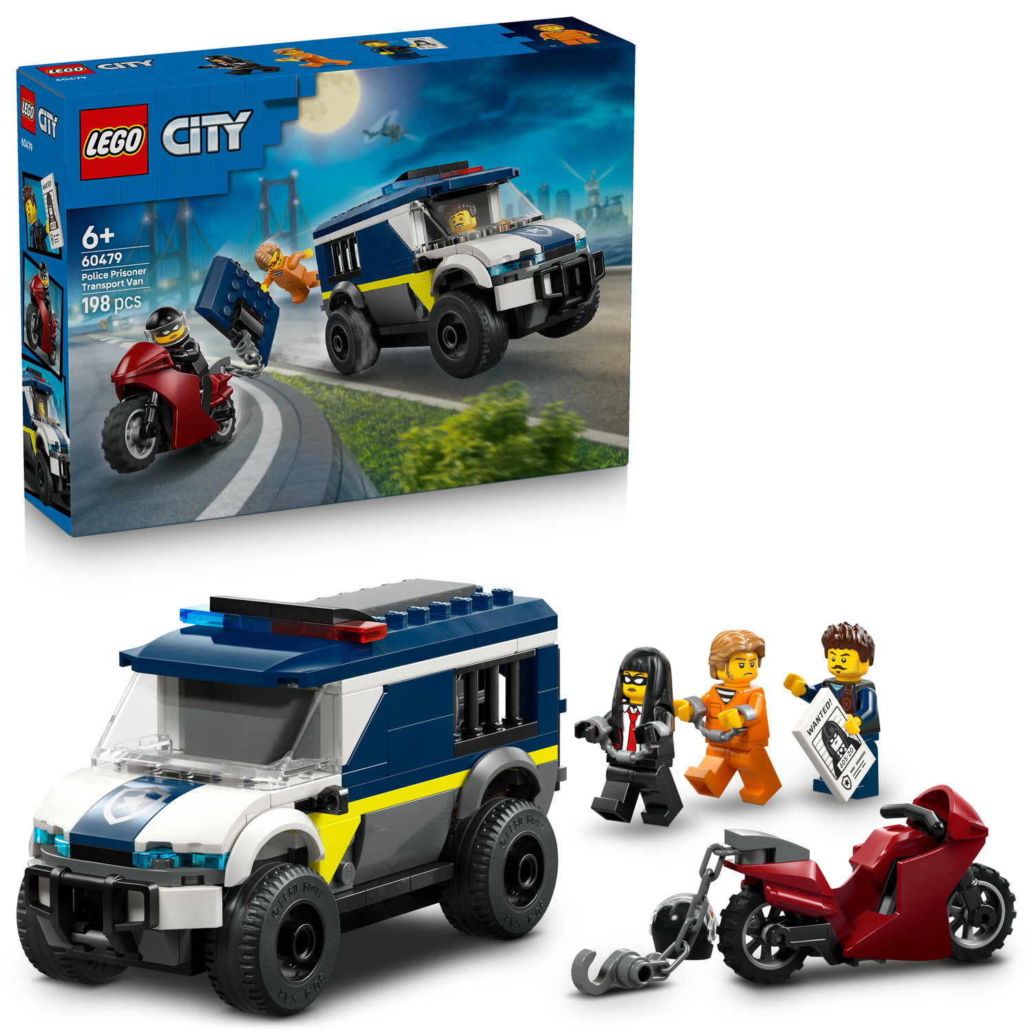 Policajná dodávka na prevoz väzňov