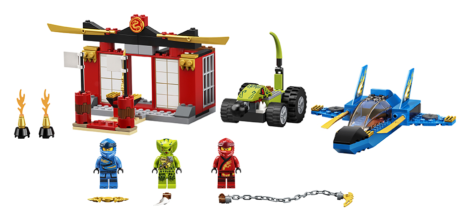 Obrázok LEGO Ninjago 71703 Bitka s búrkovým štítom (5702016616897)