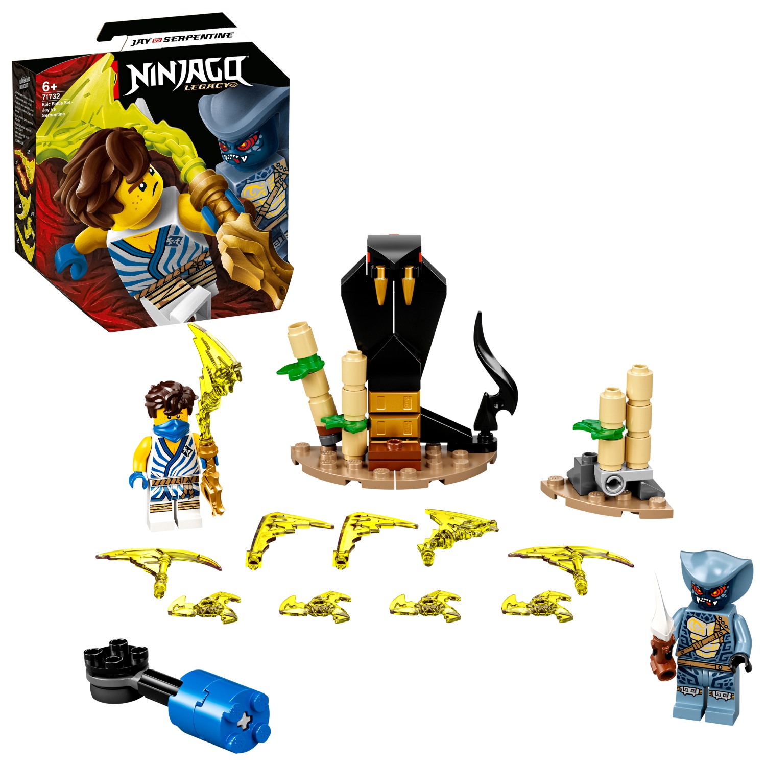 Obrázok LEGO Ninjago 71732 Epic Battle Set: Jay vs Serpentine, 71732-589493