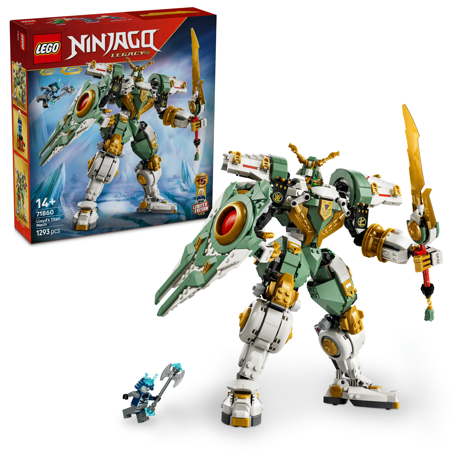 Lloydov titanský robot: 15 rokov NINJAGO