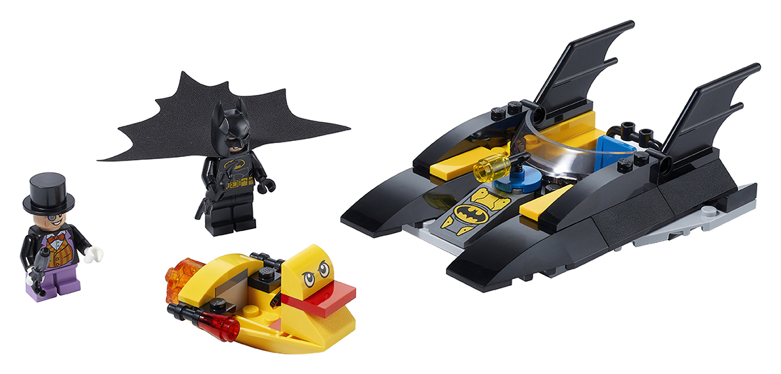 Obrázok LEGO Super Heroes 76158 Prenasledovanie Tučniaka v Batmanovej lodi (5702016619379)