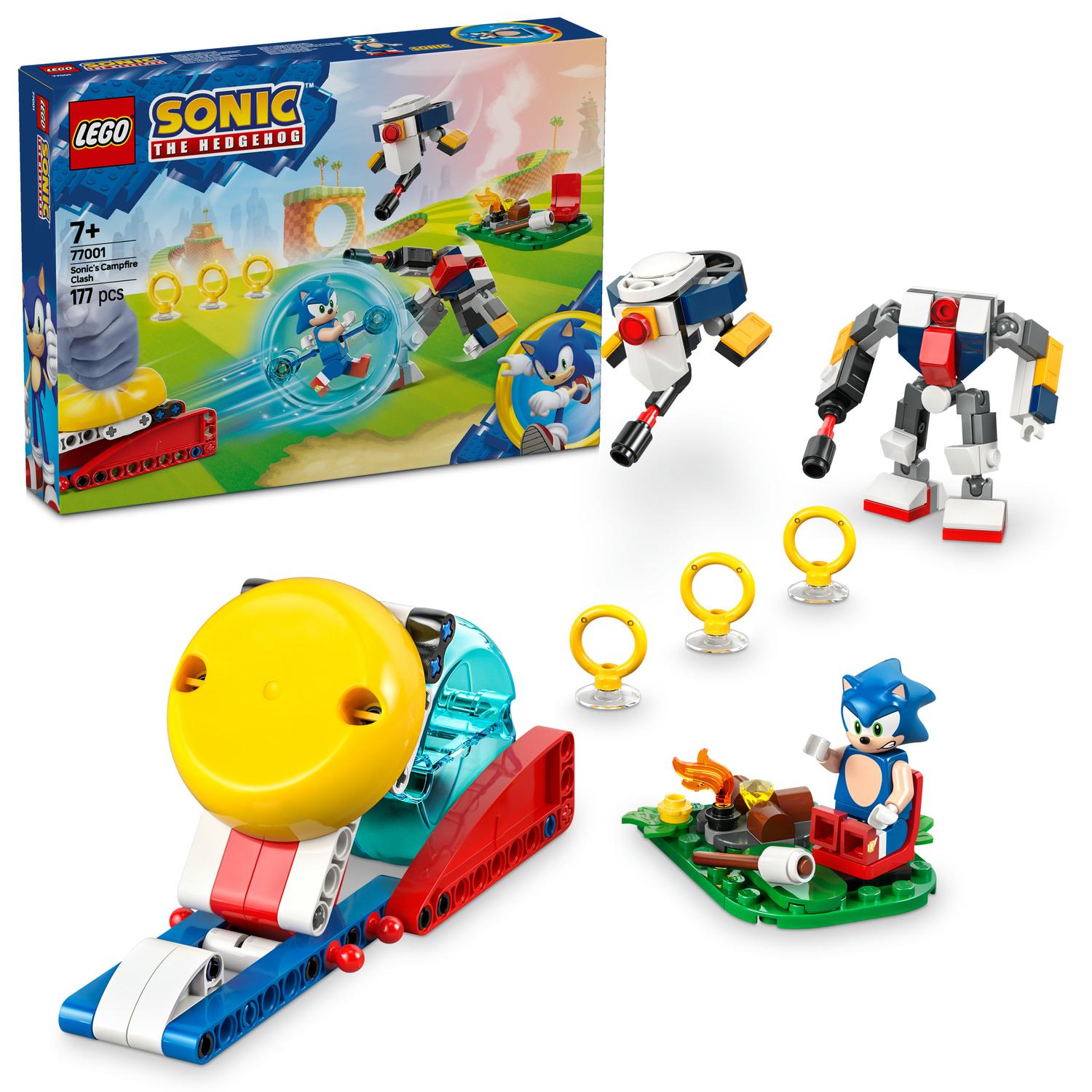 Sonic a súboj pri táboráku