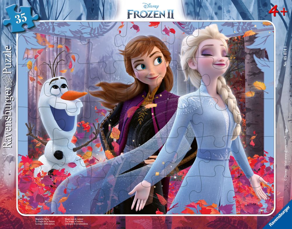 Disney: Ľadové kráľovstvo 2 35 dielikov