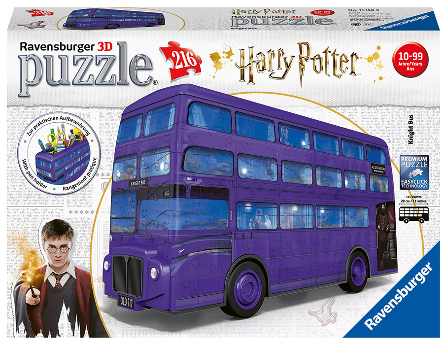 Harry Potter Rytiersky autobus 216 dielikov