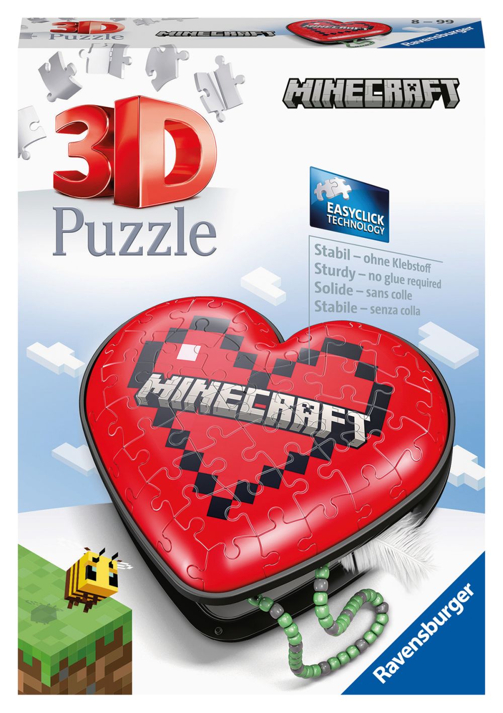 Srdce Minecraft 54 dielikov