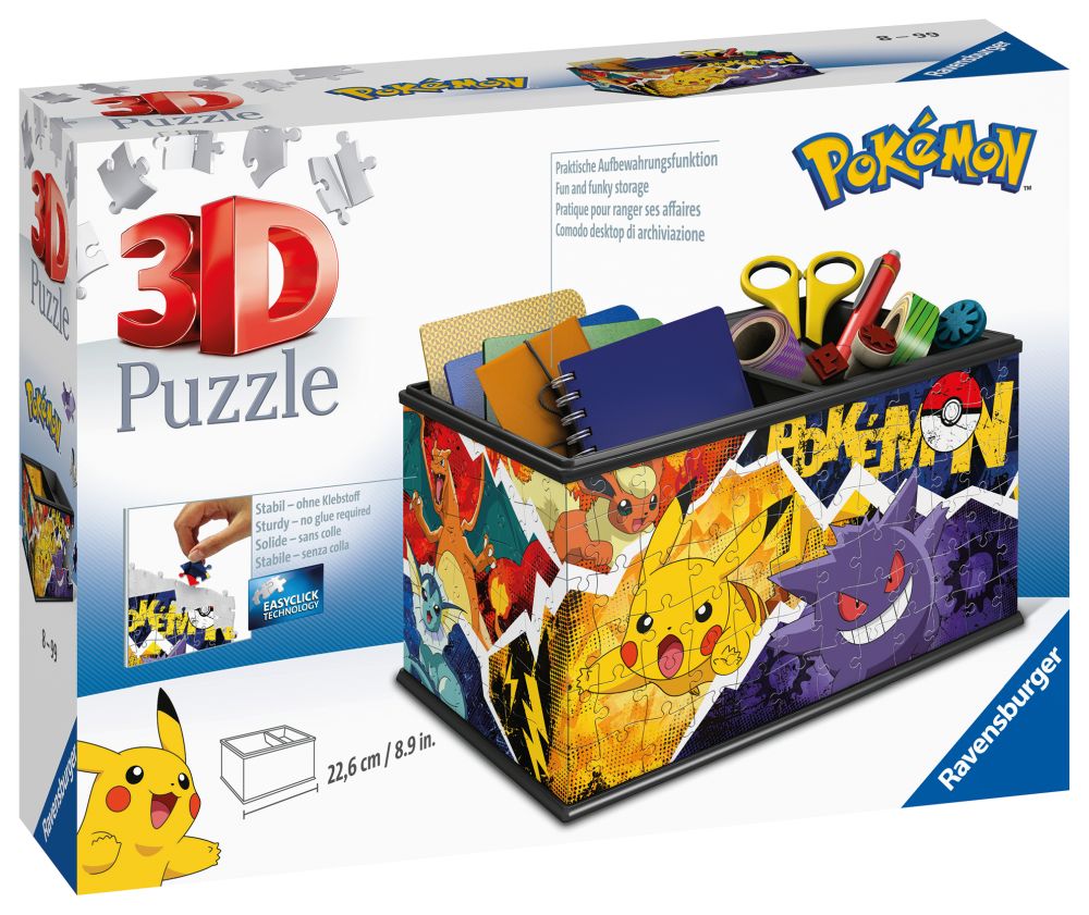 Úložná krabica Pokémon 216 dielikov