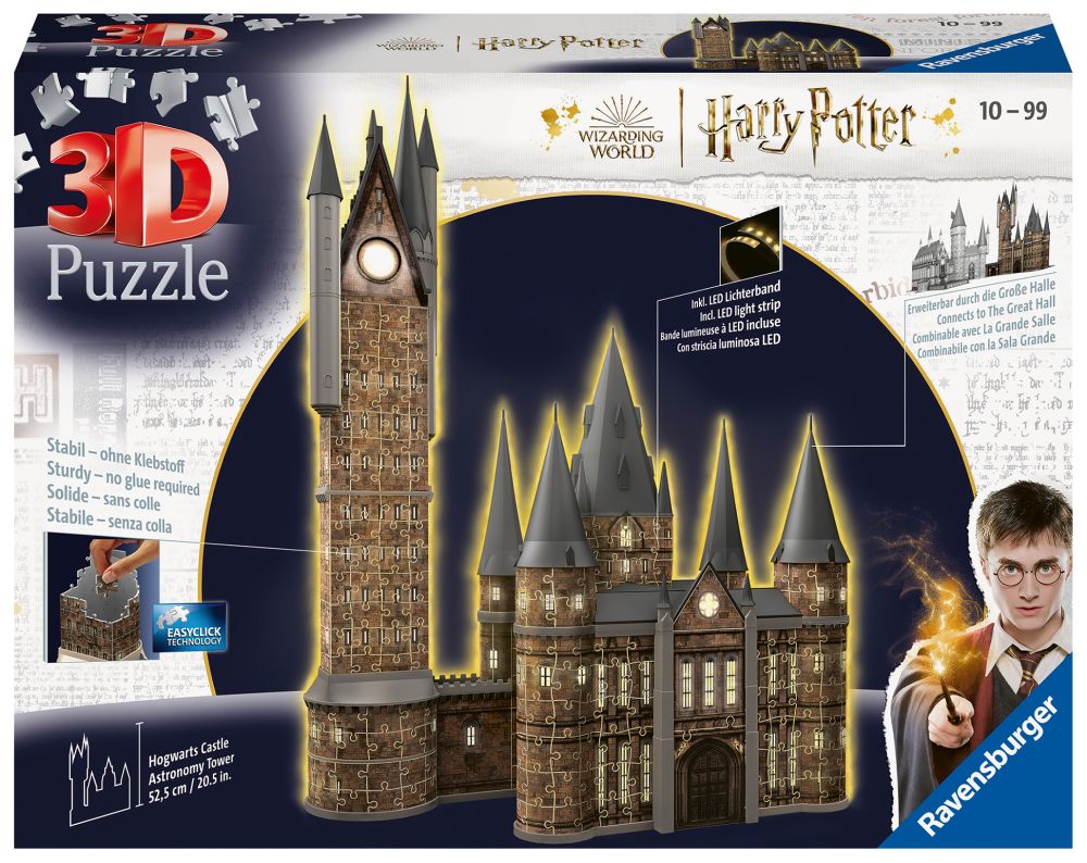 Harry Potter: Hrad Rokfort - Astronomická veža (Nočná edícia) 615 dielikov