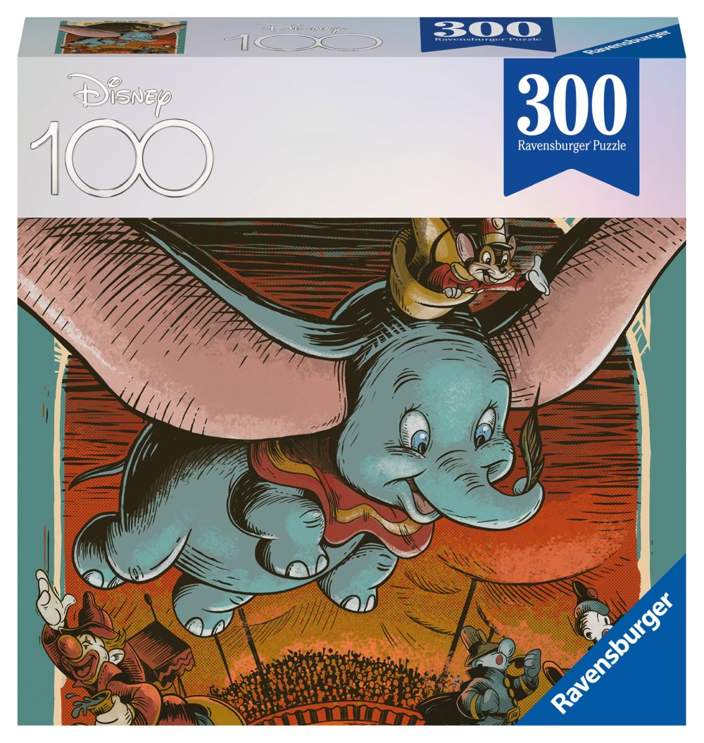 Disney 100 rokov: Dumbo 300 dielikov