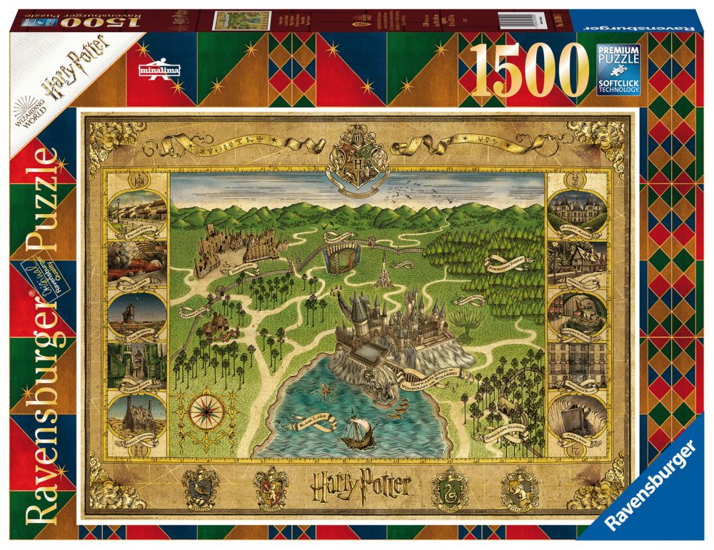 Harry Potter: Mapa Rokfortu 1500 dielikov