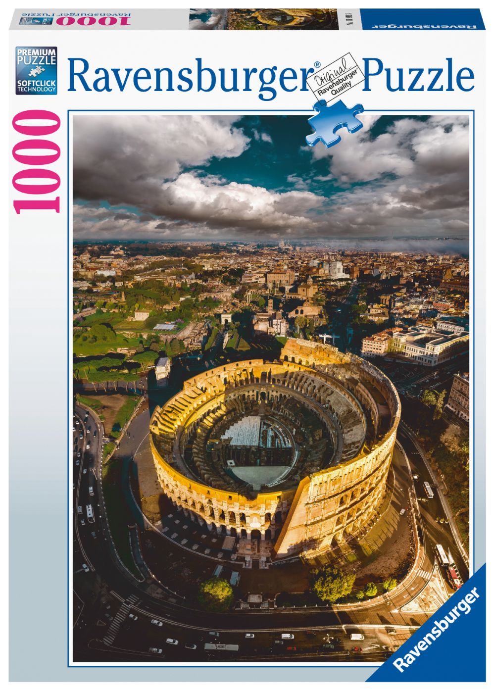 Koloseum v Ríme 1000 dielikov
