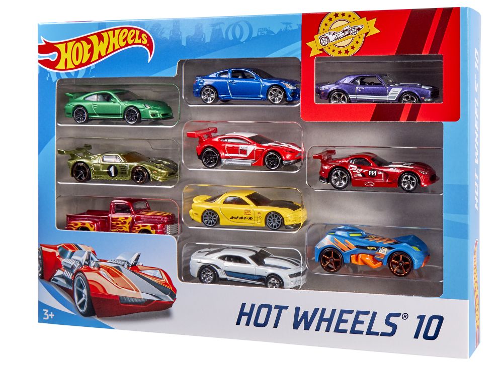 Obrázok Mattel HW AUTÍČKA 10PACK