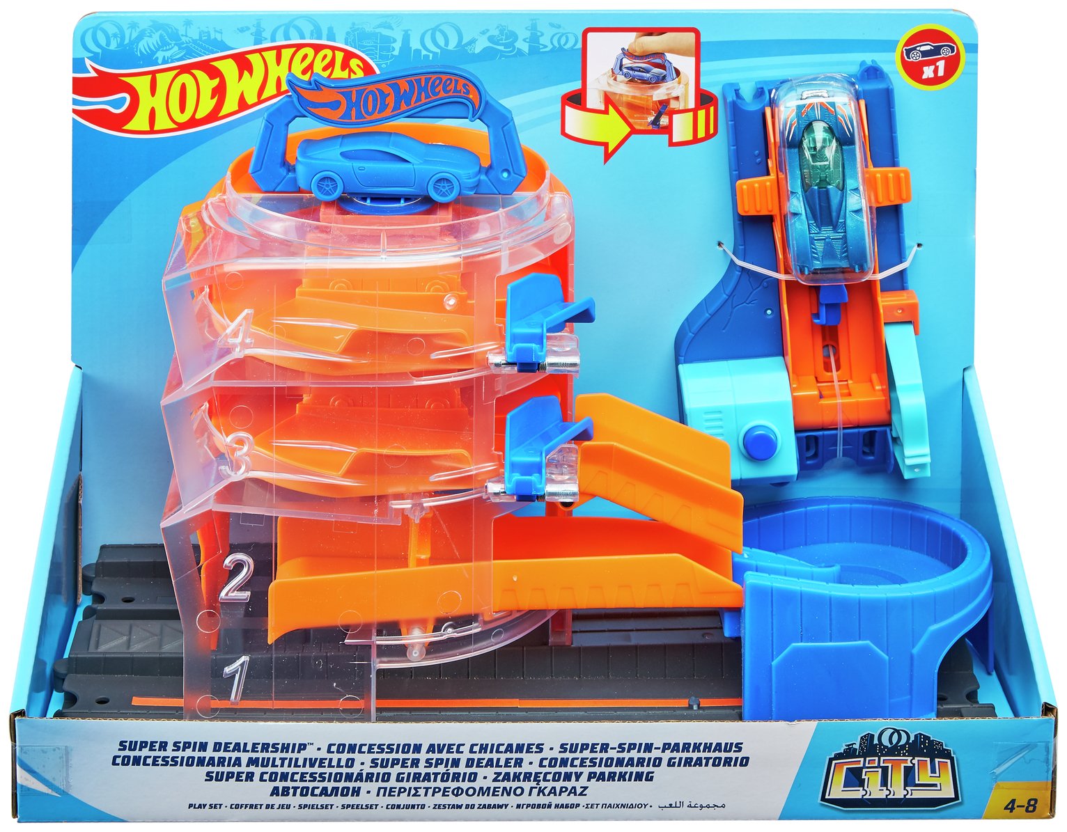 Obrázok MATTEL HOT WHEELS CITY DELUXE SET ASST /FNB15/