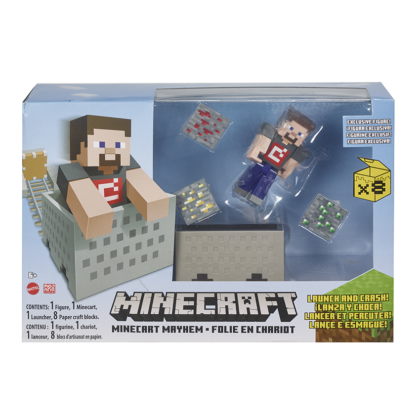 Obrázok Mattel  MC 8 CM MINECART MAYHEM