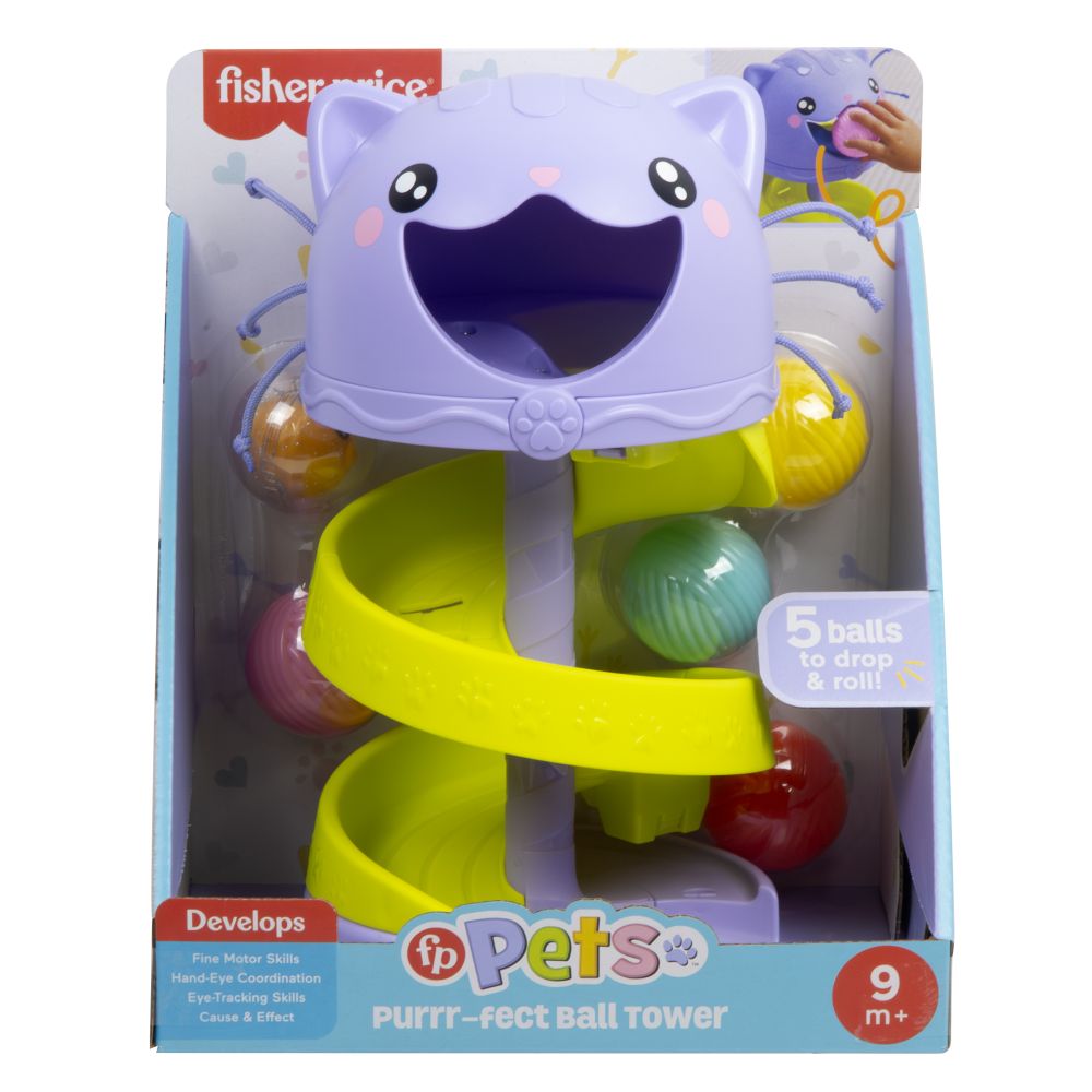 Fisher Price mačičková guličková dráha