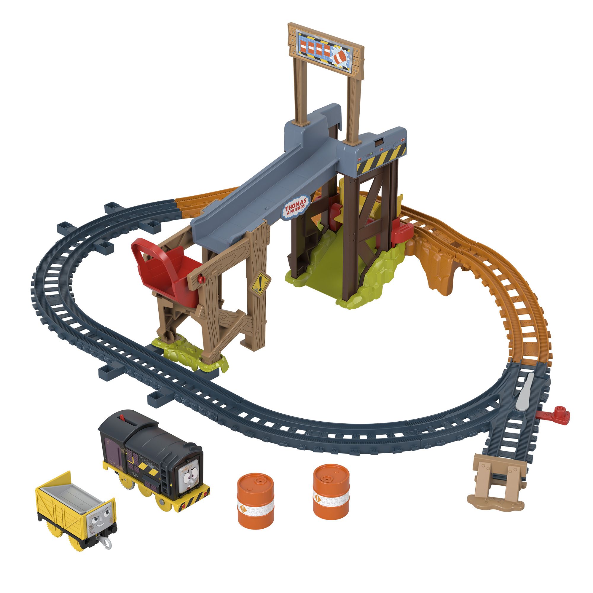 Fisher Price  DIESELOVA STAVEBNÁ A NÁKLADNÁ SÚPRAVA