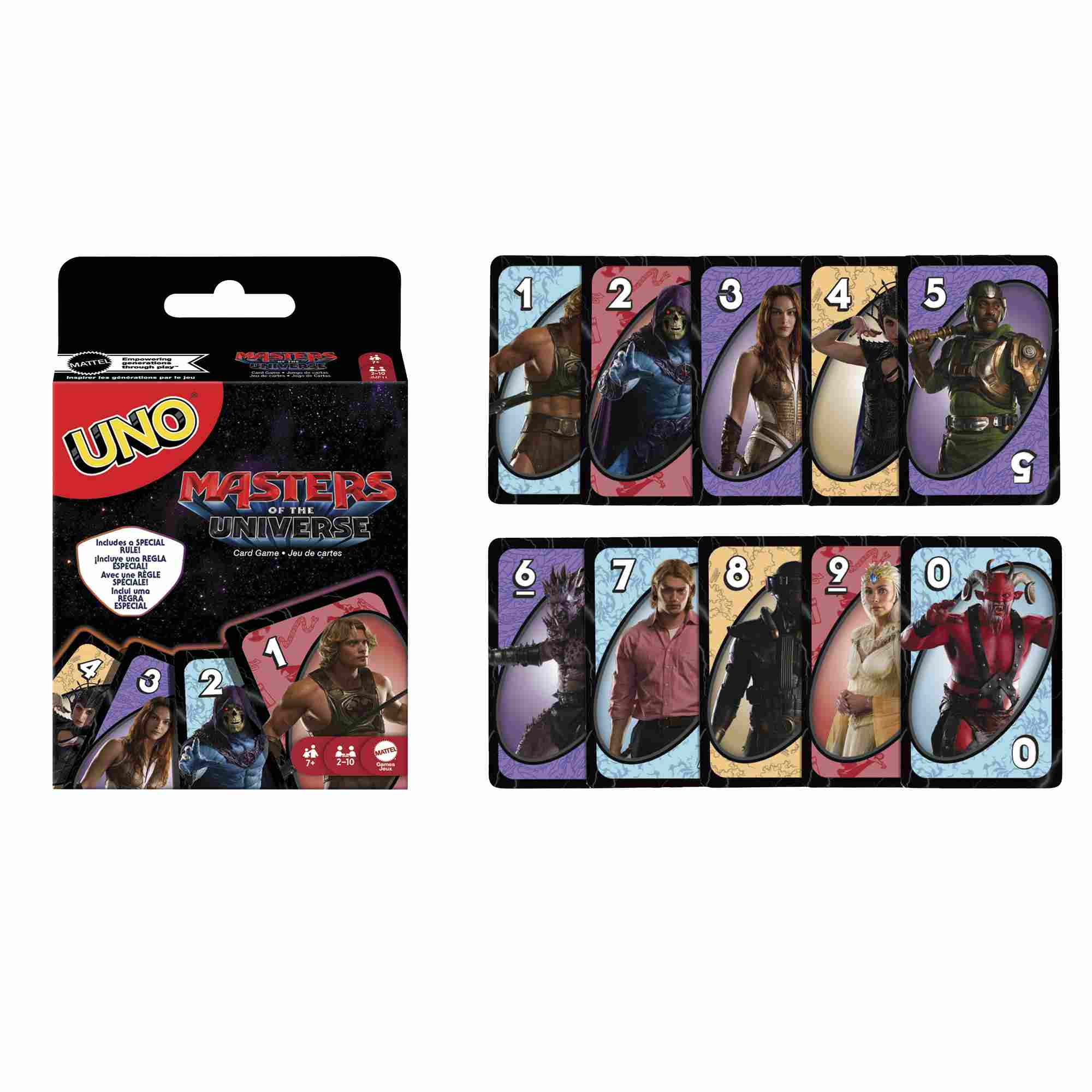 UNO MASTERS OF THE UNIVERSE
