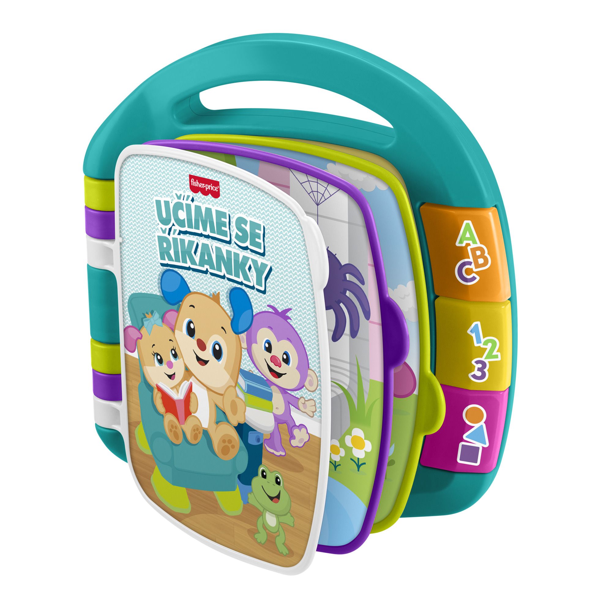 Fisher Price UČÍME SA RIEKANKY CZ - ZELENÉ