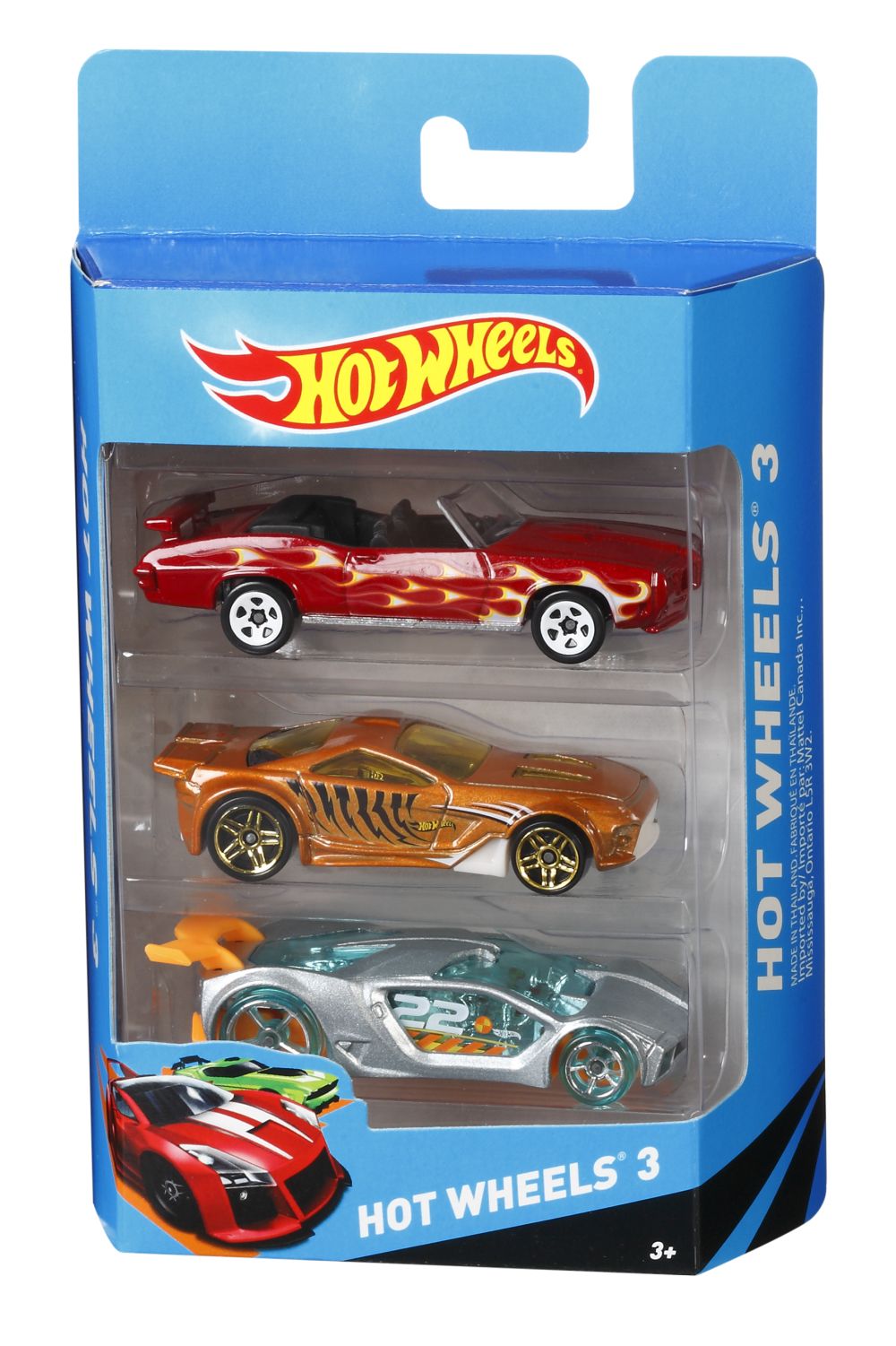 Obrázok MATTEL Hot Wheels Autíčka sada 3ks