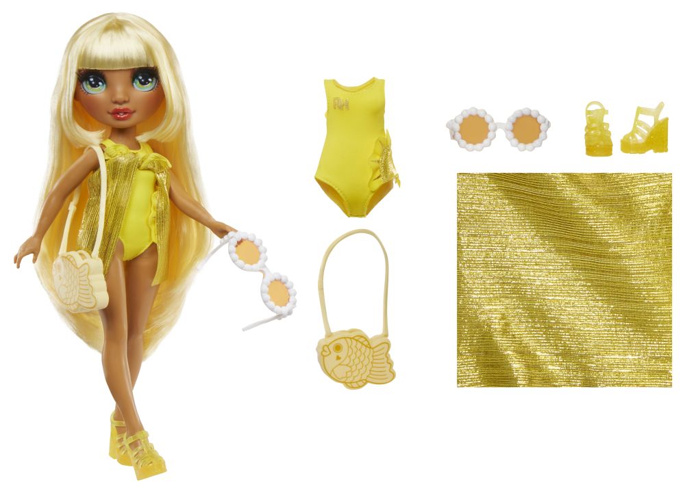 Rainbow High Fashion bábika v plavkách - Sunny Madison