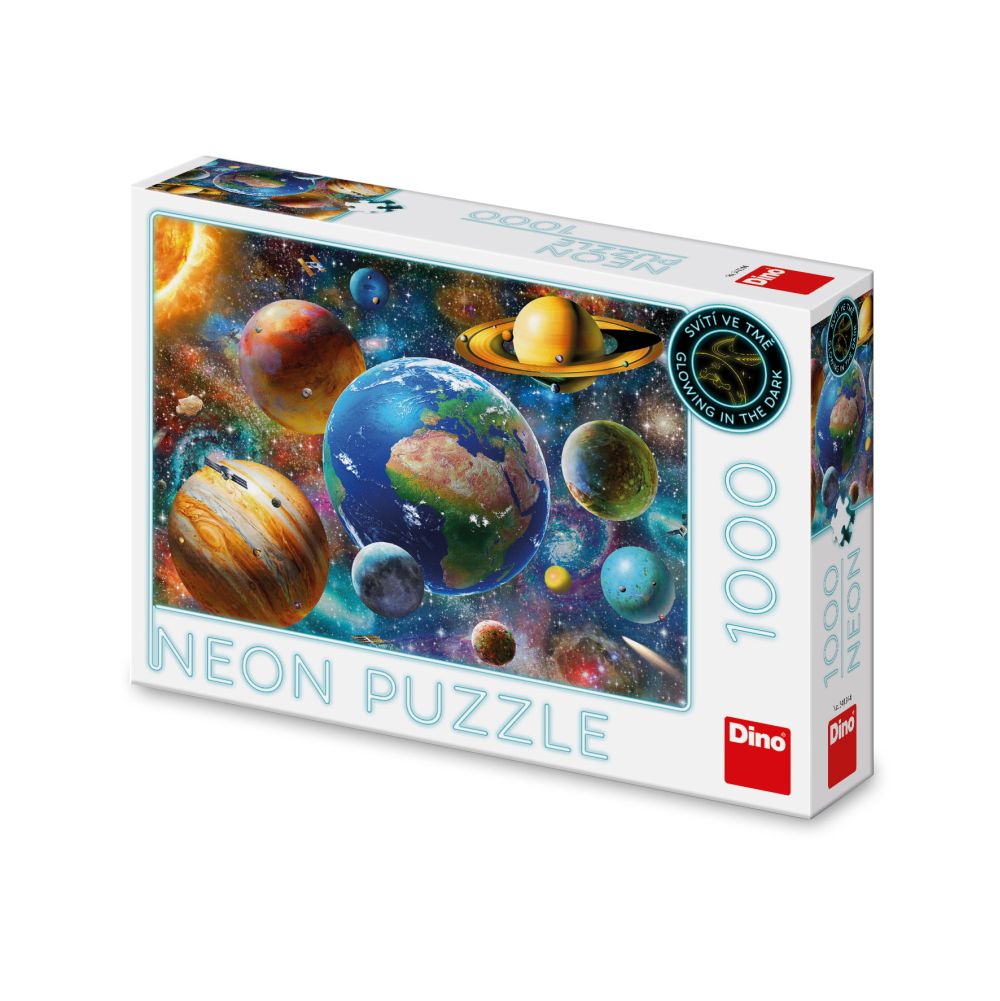 PLANÉTY 1000 neón Puzzle