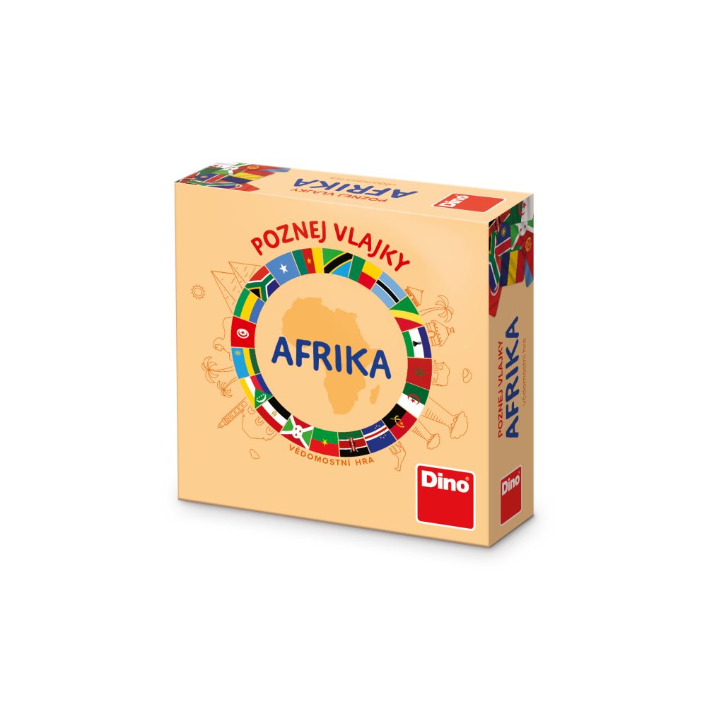 POZNAJ VLAJKY AFRIKA Cestovná hra