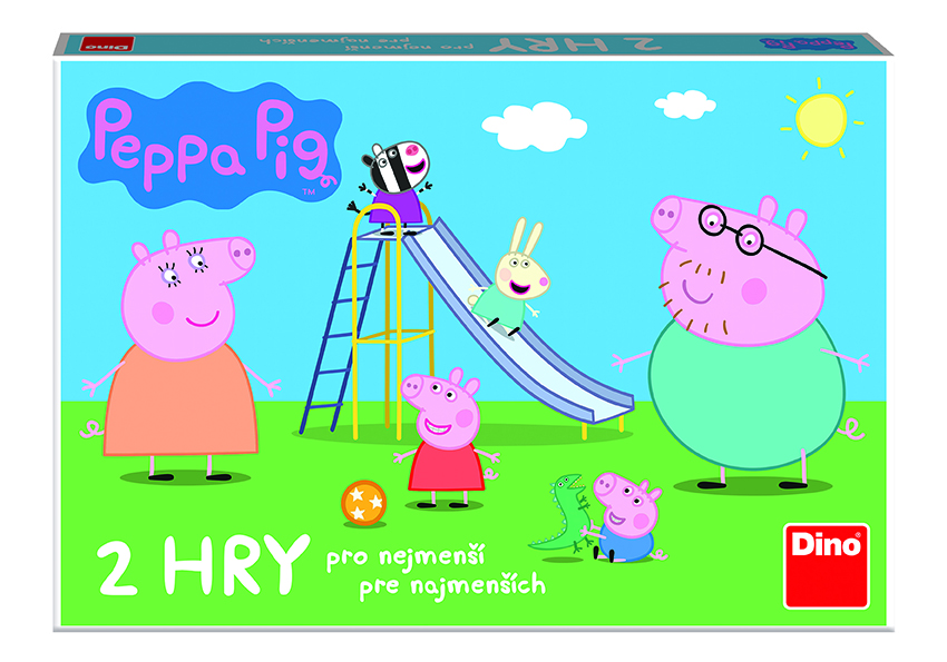 Obrázok PEPPA PIG Poďme sa hrať a šmýkačky Detská hra