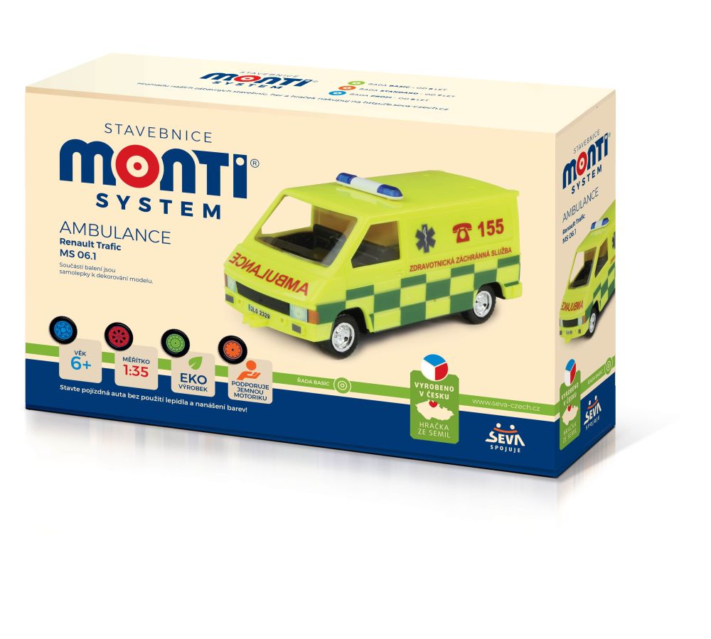 Monti systém MS 06.1 - Ambulancia