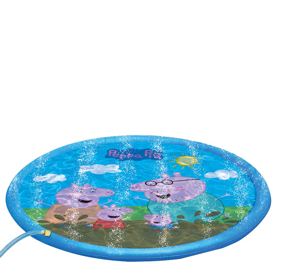 Vodná podlažka na hranie splash pad Peppa Pig, priemer 150cm
