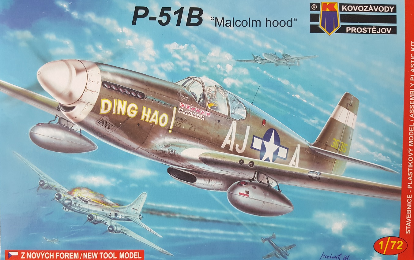 Obrázok ZBYTKY - P-51B Malcolm