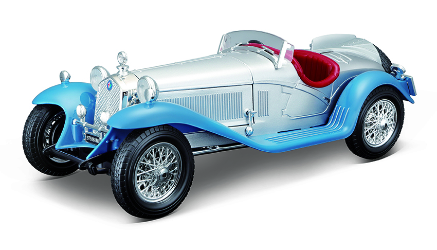 Obrázok BBURAGO - Alfa Romeo 8C 2300 Spider Touring 1:18