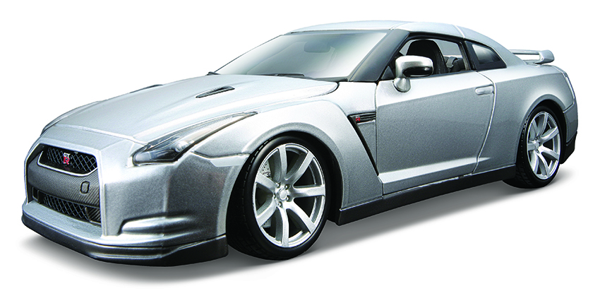 Obrázok BBURAGO - Nissan GT-R 2009 1:18 Silver