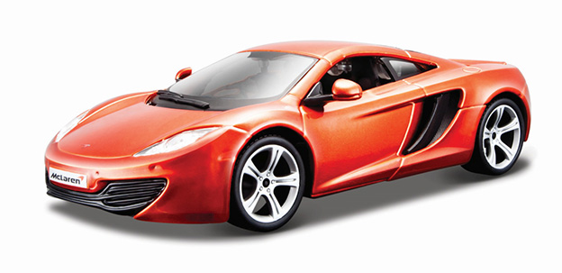 Obrázok Bburago McLaren 12C 1:24 oranžové
					
				